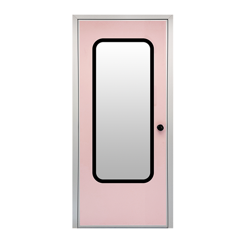 Čelična vrata s zaokruženim okvirom od aluminijske legure